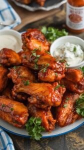 Crispy Air Fryer Smoked Chicken Wings