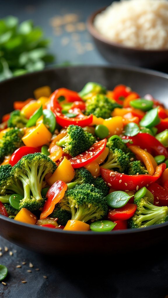 Packed with a colorful array of fresh vegetables, it's not just a dish but a vibrant celebration of flavors and textures.