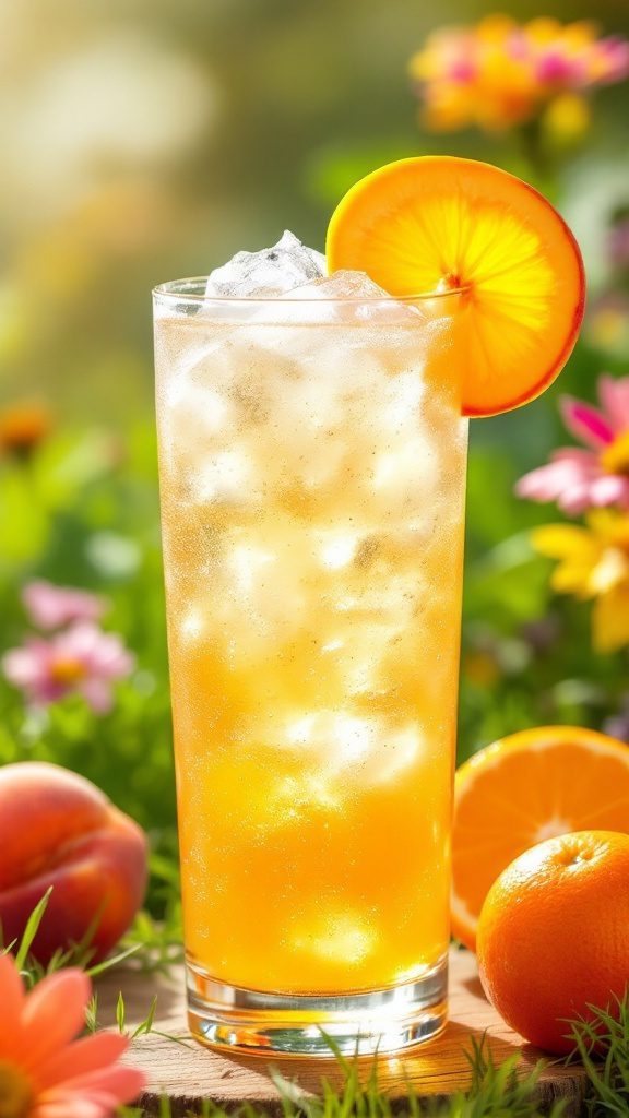 Refreshing Fuzzy Summer Cocktail