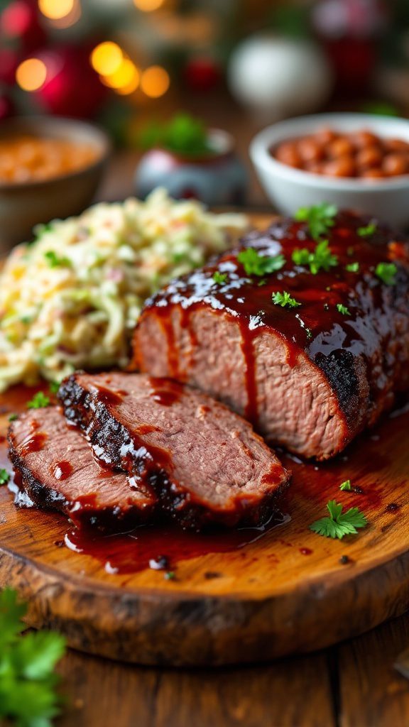 Slow-Cooked Brisket BBQ for Family Gatherings