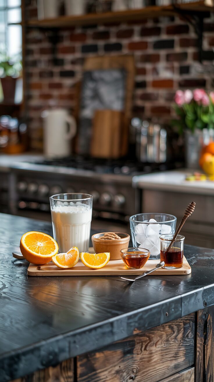 This healthy and delicious almond orange smoothie is the perfect blend of creamy and citrusy flavors that will kickstart your day.