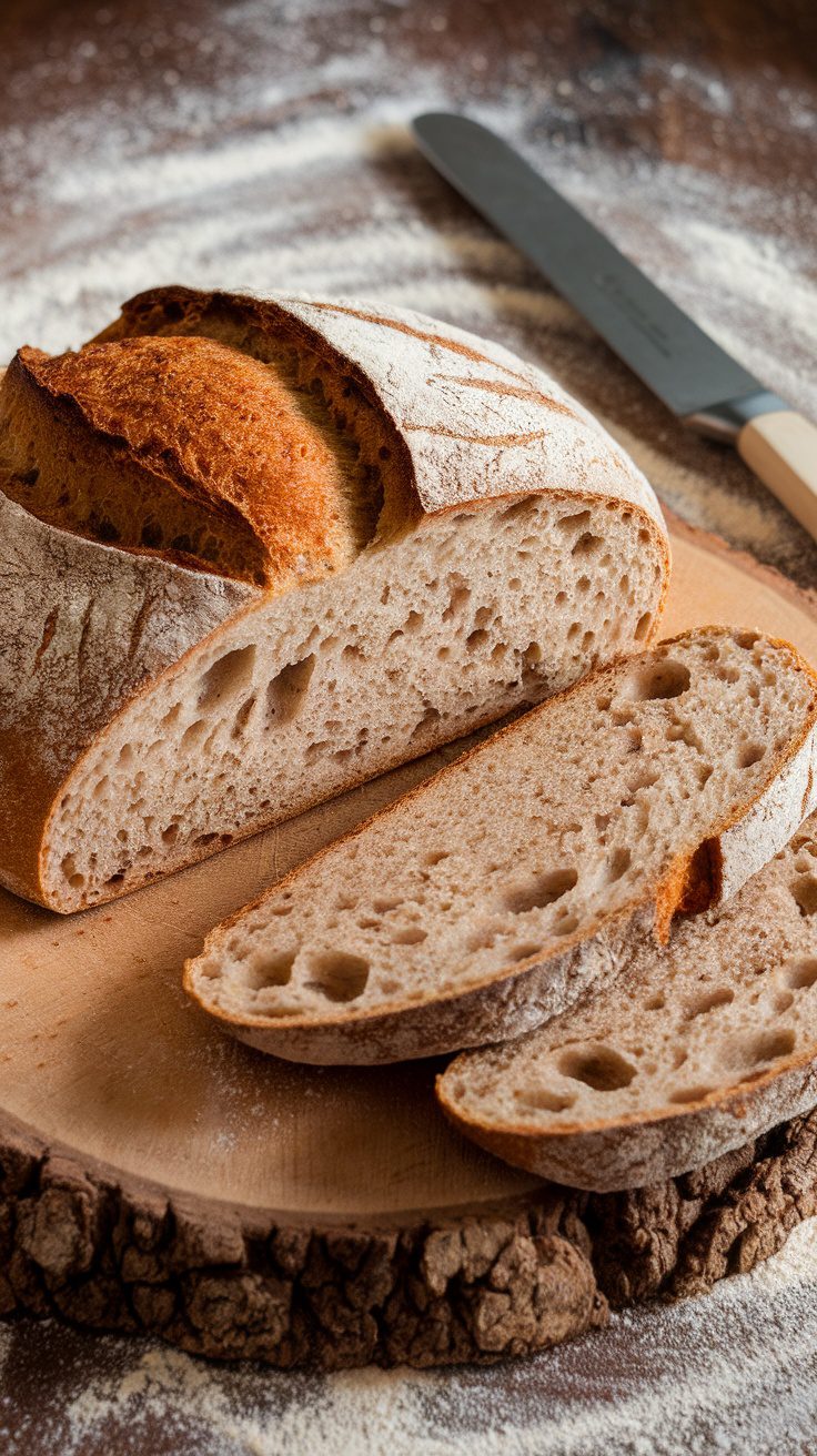This artisan sourdough bread recipe is a rewarding endeavor that not only fills your home with warmth and leaves you with perfect sandwiches.