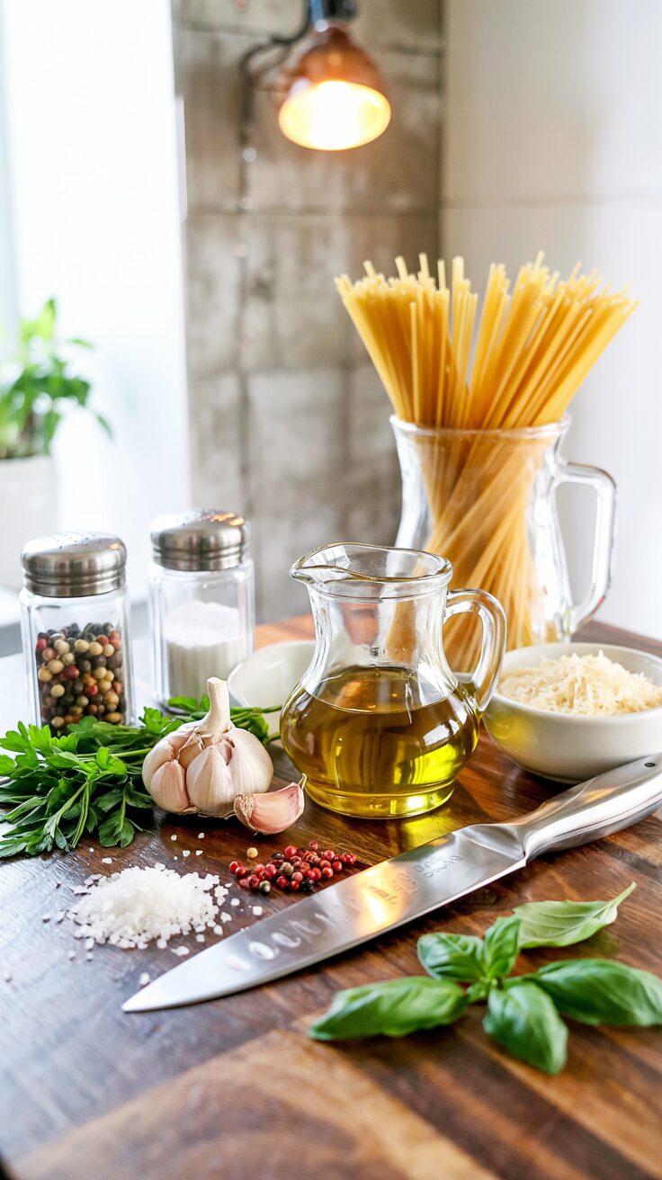 This creamy Pasta Blanca recipe blends a rich sauce of cream, garlic, and herbs into perfectly cooked pasta, creating a delightful meal.