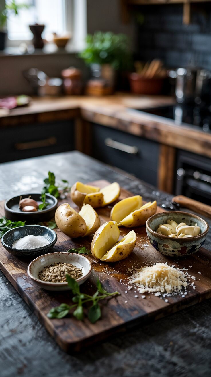 These Crispy Garlic Parmesan French Fries incorporate aromatic garlic and Parmesan cheese for a snack that everyone will love for more.