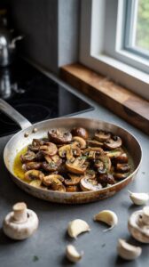 These garlic butter mushrooms are perfect - they are buttery, garlicky, and utterly delicious, and an irresistible addition to any meal.