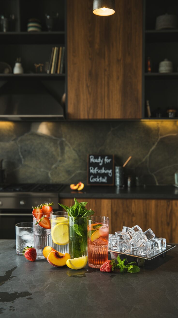 This refreshing Gin summer fruit cocktail with gin is the perfect answer. It's light, invigorating, and bursting with fruity goodness.