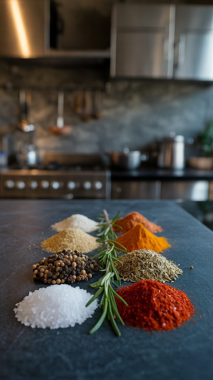This homemade steak seasoning is just what you need to elevate your grilling experience. It combines a blend of spices that perfectly complements the rich, savory flavor of the meat.