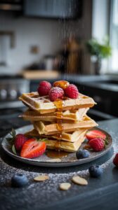 These keto almond flour waffles are your ticket to a guilt-free breakfast treat - they are satisfying your sweet tooth and a nutritious punch