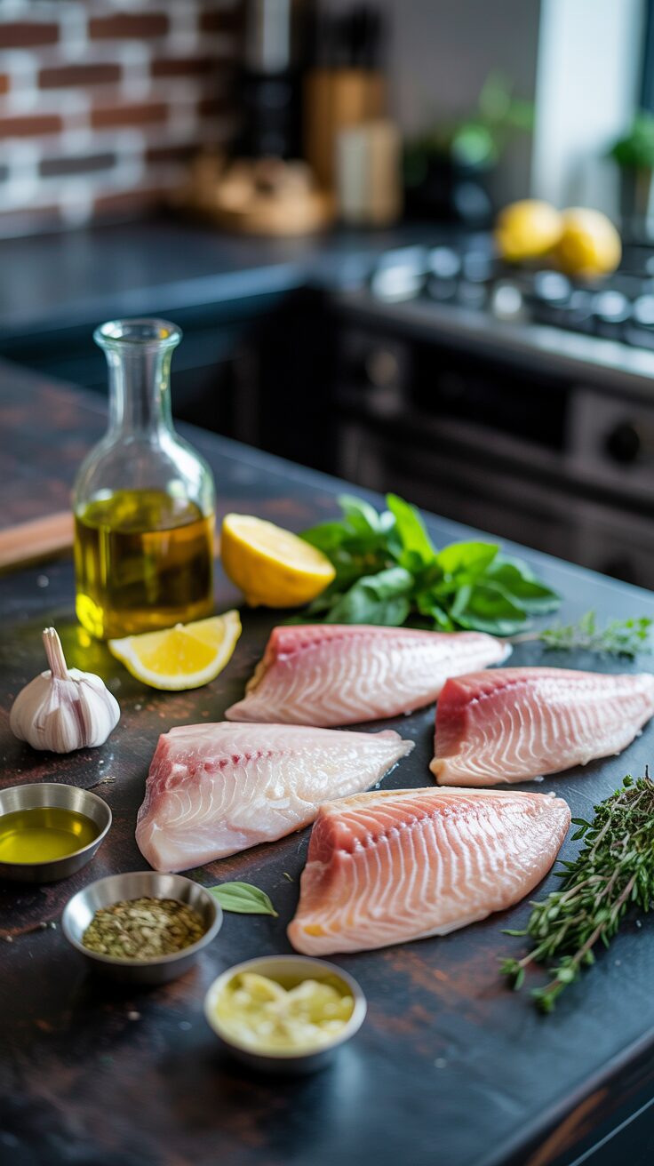 This lemon herb baked fish is a winner. Perfect for dinner, it combines fresh ingredients to create a dish that's bursting with flavor.