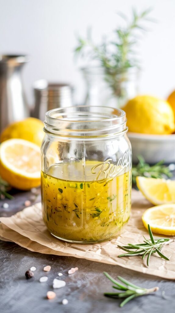 This Lemon Vinaigrette Dressing is simple, fresh, delicious, healthy, and an essential addition to any salad dressing recipe collection.