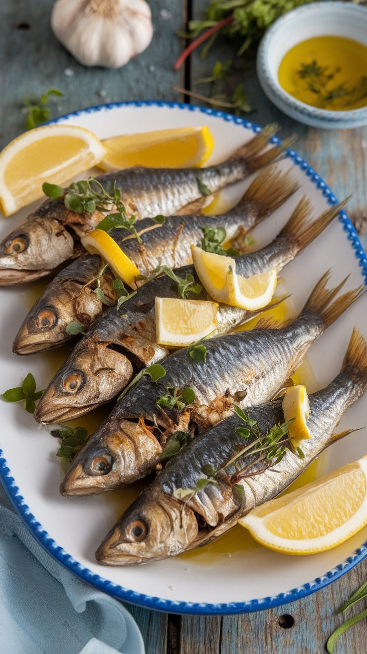 these roasted sardines with garlic. Whether you're an experienced home cook or just beginning your culinary journey, this recipe is a fantastic choice that brings together simplicity and elevated taste.