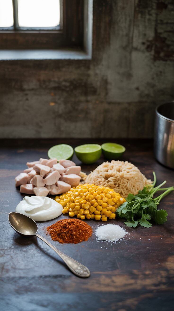This Street Corn Chicken Rice Bowl is packed with chicken, street corn, and perfectly seasoned rice, it's an easy-to-make delicious dish.