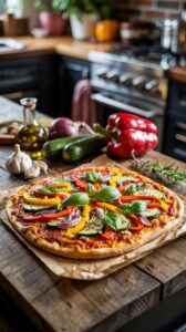 Looking for Summer Vegetable ideas? Craving a pizza that captures the essence of summer? This fresh summer vegetable pizza is a delightful way to celebrate the season's vibrant produce.