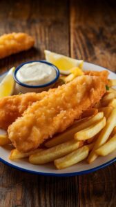Craving a classic dish that brings the taste of the seaside to your table? This crispy fish and chips recipe is just what you need.