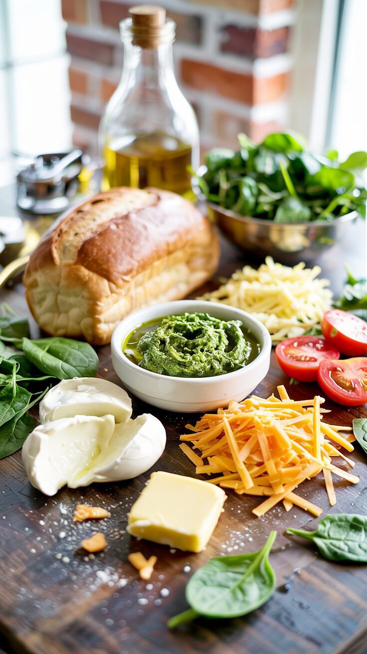 Meet The Ultimate Pesto Grilled Cheese Sandwich, a mouthwatering creation that takes your typical grilled cheese to new heights.