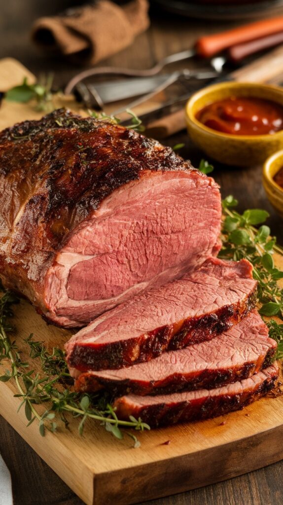 this smoked tri tip is an absolute must-try. It's juicy, flavorful, and offers a deliciously smoky taste that will have everyone coming back for seconds.