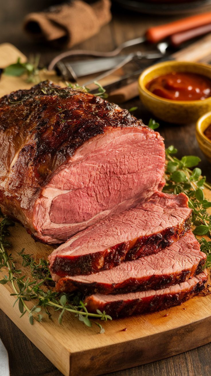 this smoked tri tip is an absolute must-try. It's juicy, flavorful, and offers a deliciously smoky taste that will have everyone coming back for seconds.