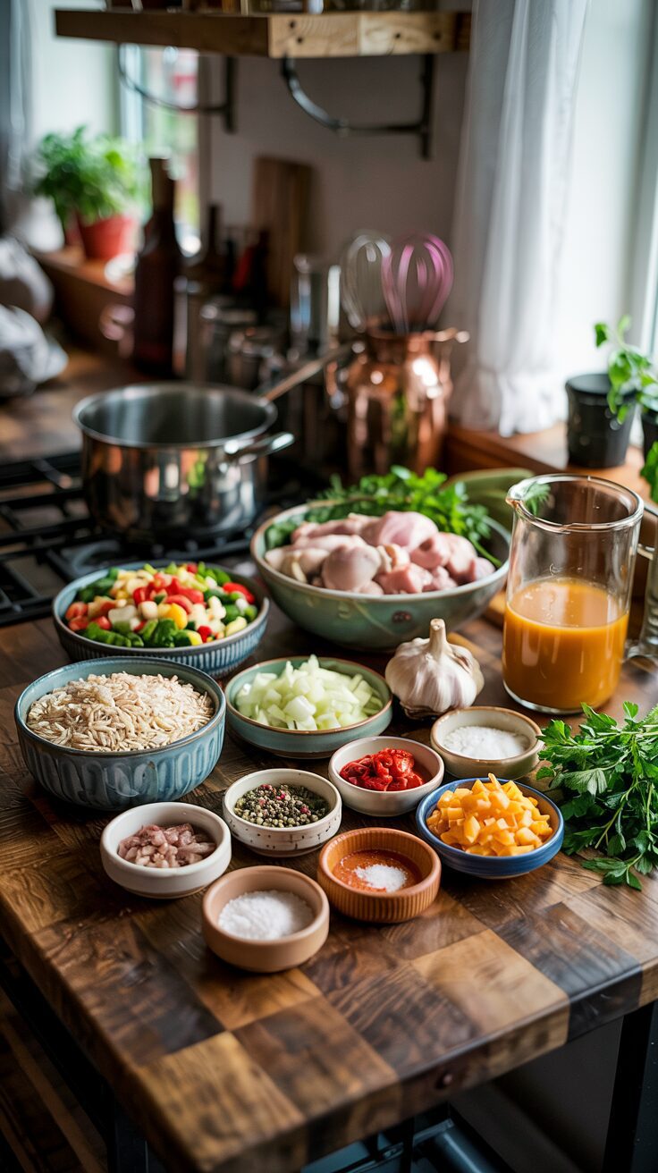 This Instant Pot Chicken and Rice Casserole is a one-pot wonder that captures the essence of home-cooked goodness with minimal effort.