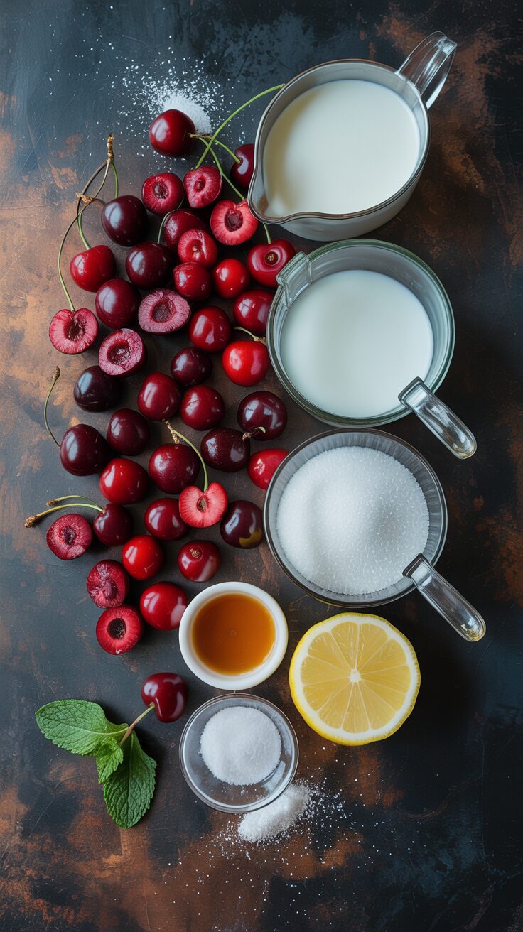 This cherry vanilla ice cream recipe is a delightful treat, perfect for any occasion. It's a beautiful, delicious celebration of flavors.