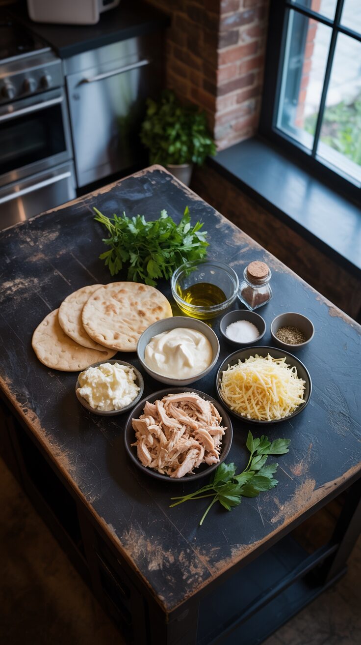 This Chicken Alfredo Flatbread is a winner. It's a delightful fusion of creamy Alfredo sauce and tender chicken, all on a crispy flatbread.