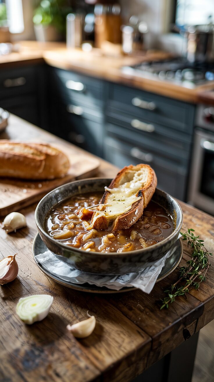 french onion soup recipe chicken stock