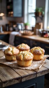 These Greek yogurt muffins are the perfect breakfast treat or snack that will satisfy your cravings without the guilt.