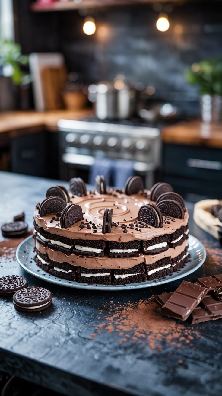 This Oreo dirt cake is a delightful treat that will bring back childhood memories - it's a wonderful dessert that everyone will love.