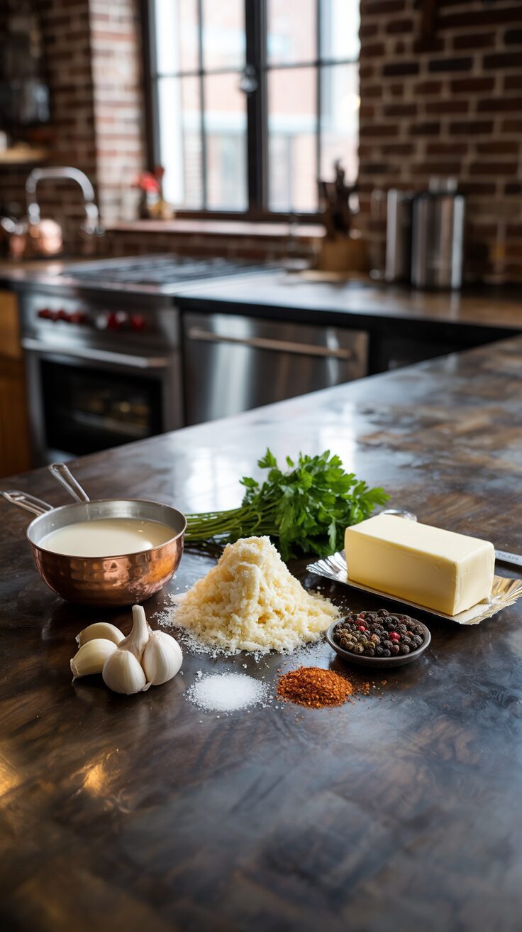 This creamy Parmesan garlic sauce is rich with its flavors and velvety texture, and it transforms simple meals into gourmet experiences.