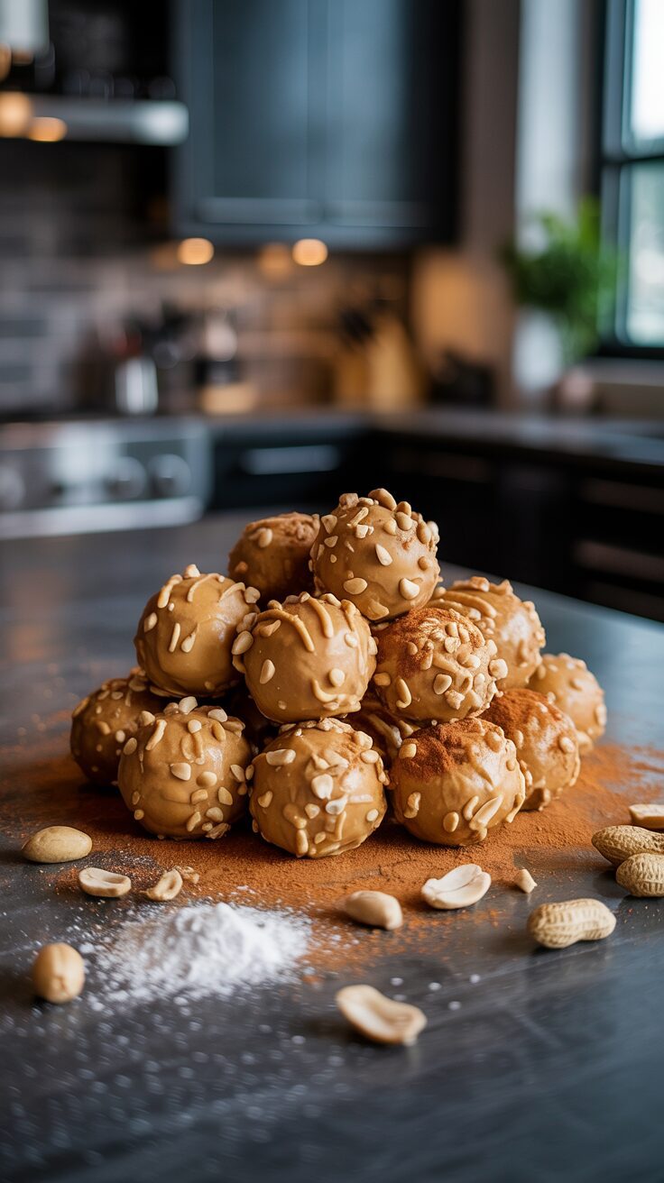 This recipe for peanut butter energy balls hits the spot! With just three ingredients, you can whip up these delightful treats in no time.