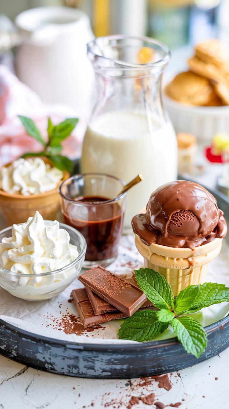 This classic chocolate milkshake recipe is a delicious, delightful treat that combines rich chocolate flavor with creamy texture.