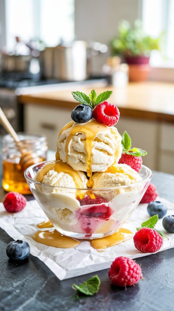 This Cottage Cheese Protein Ice Cream is a delicious and healthy alternative to traditional ice cream and - on top - it's a macro-friendly.