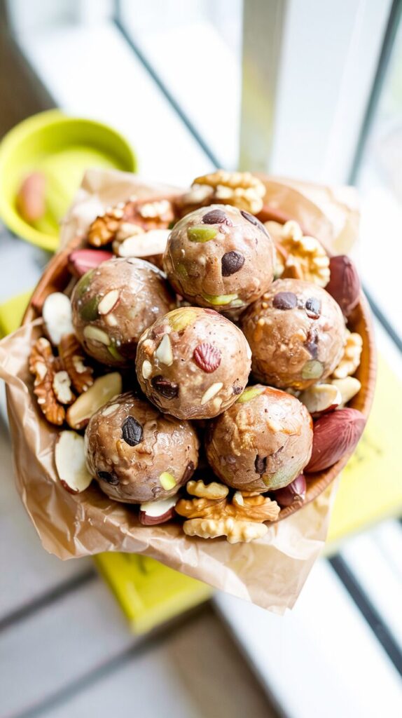 These Easy No Bake Protein Balls are a quick and nutritious snack, perfect for on-the-go energy, a hiking snack or a post-workout treat.