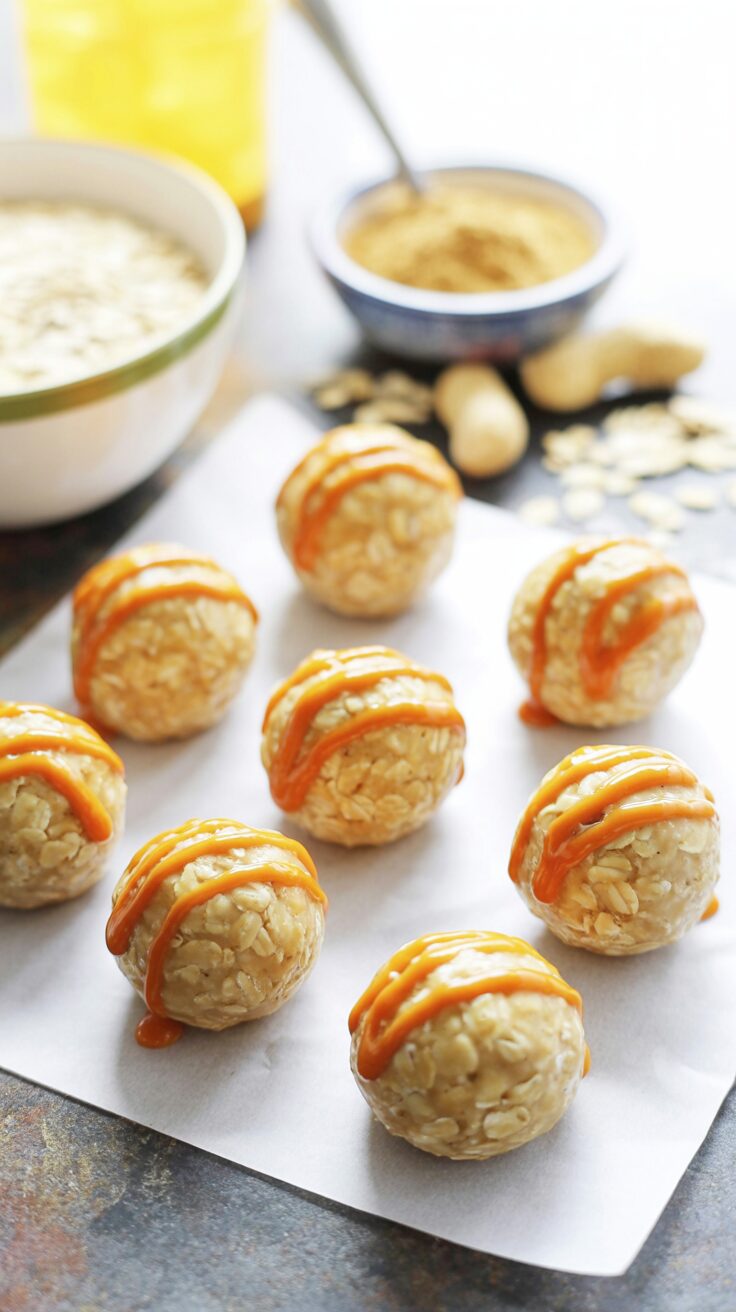 These Easy No Bake Protein Balls are a quick and nutritious snack, perfect for on-the-go energy, a hiking snack or a post-workout treat.