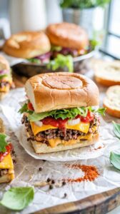 New York Chopped Cheese Sandwich is a beloved street food that combines the flavors of cheesesteak with the heartiness of a beef sandwich.