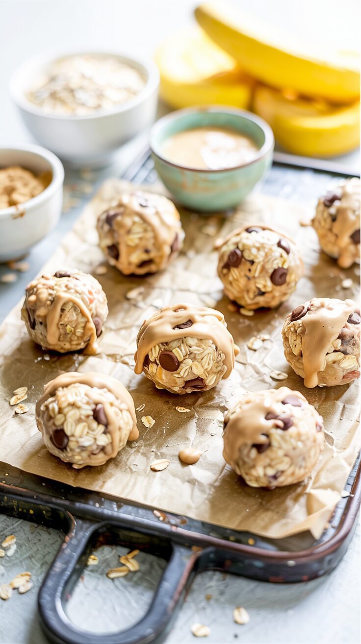 These Easy No Bake Protein Balls are a quick and nutritious snack, perfect for on-the-go energy, a hiking snack or a post-workout treat.