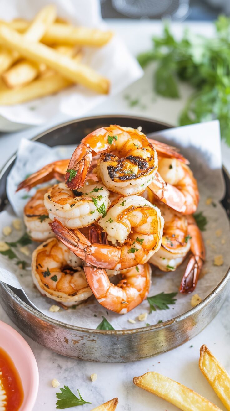 Cooking air fryer frozen shrimp is a quick, healthy and convenient way to enjoy a delicious seafood dish from fresh or frozen shrimp.