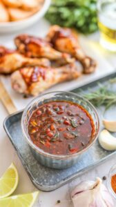 This BBQ chicken marinade is perfect for infusing your chicken with rich, smoky flavors, elevating your grilling and baking game with spice.