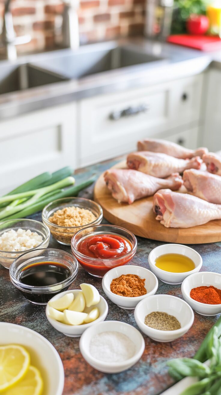 This BBQ chicken marinade is perfect for infusing your chicken with rich, smoky flavors, elevating your grilling and baking game with spice.