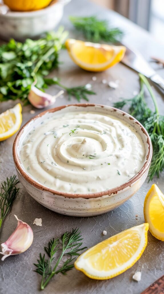 This homemade ranch dressing healthy is a versatile and flavorful addition to salads, vegetables and any of your favorite homemade foods.