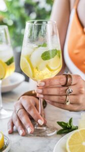 The Limoncello Spritz is a delightful Italian cocktail that combines the flavors of limoncello liqueur with sparkling wine and soda water.