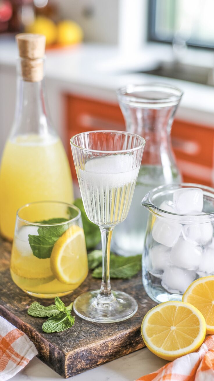 The Limoncello Spritz is a delightful Italian cocktail that combines the flavors of limoncello liqueur with sparkling wine and soda water.