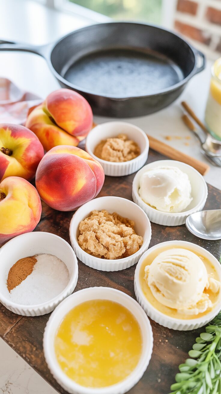 This Cinnamon Sugar Baked Peaches recipe is quick and easy to make, perfect for the summer and a delightful way to enjoy fresh peaches.