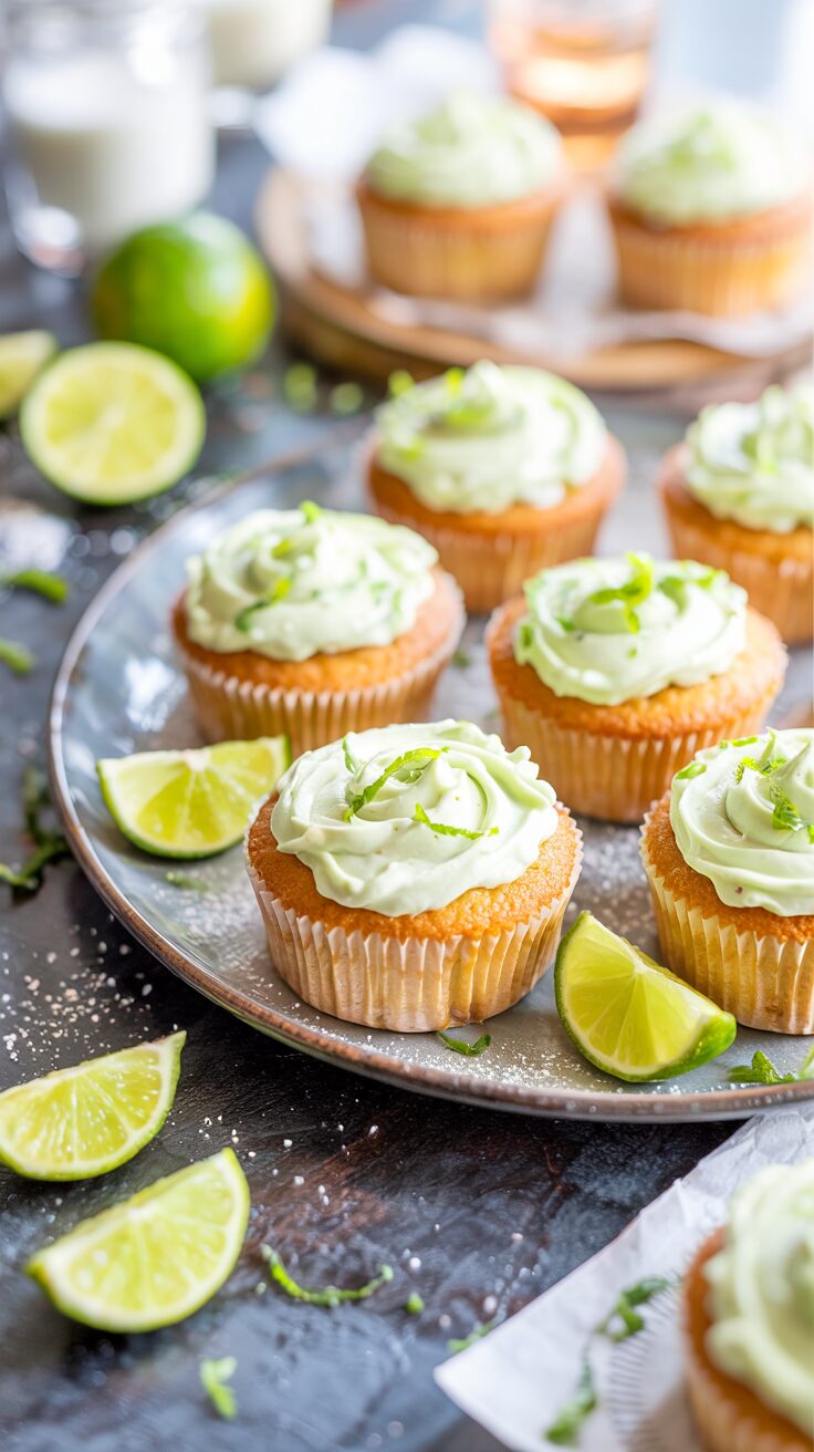 These Margarita Cupcakes baked with Tequila and love, are a delicious and delightful twist on a classic dessert, perfect for any celebration.