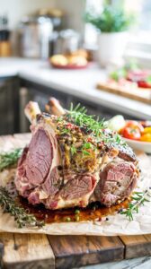 This rotisserie prime rib recipe delivers a succulent and flavorful roast that is perfect and delicious for every special occasion.