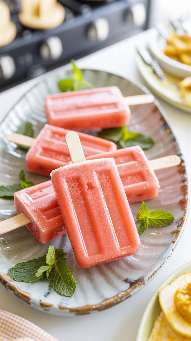 These watermelon popsicles are a delightful treat - healthy, delicious, quick and easy to create, and perfect for hot summer days.