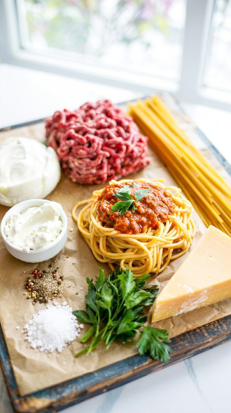 Million Dollar Spaghetti bake is a satisfying dish that combines layers of spaghetti, meat, and cheese for a truly indulgent meal.