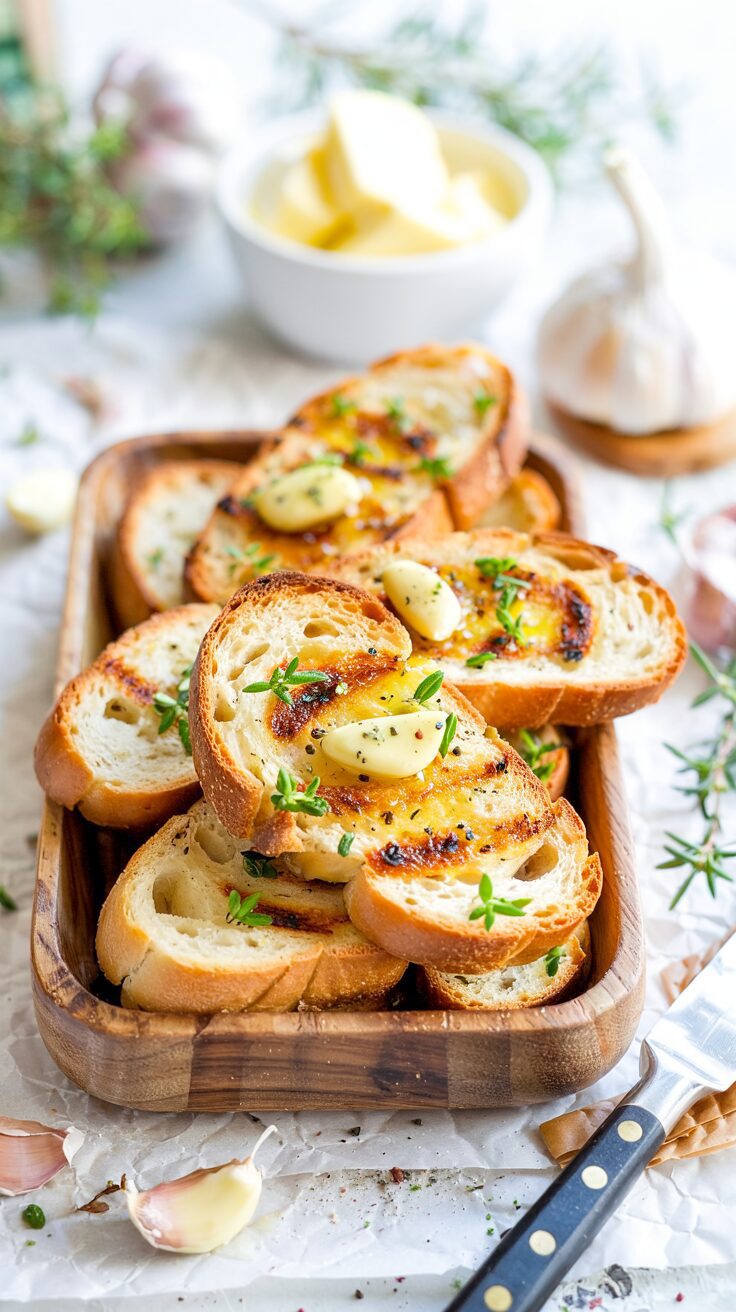 This Air Fryer Garlic Bread is a quick way to enjoy a delicious side dish. Even easier to make, since you can put it in your Air Fryer.