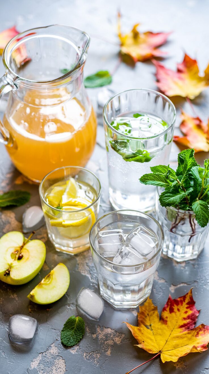 This apple martini mocktail is a delightful non-alcoholic version of the classic apple martini drink - and it's delicious, refreshing and easy