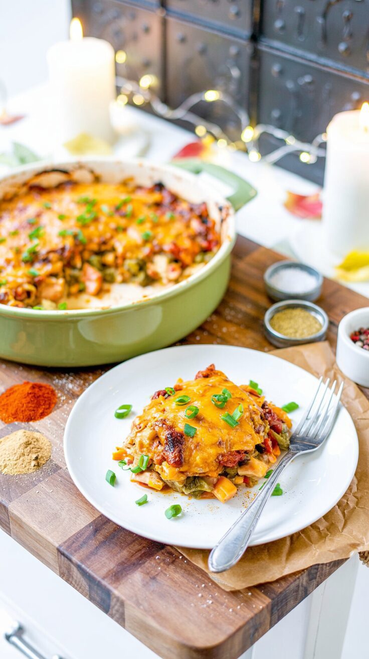 This cowboy casserole recipe is a comforting and filling dish that combines ground beef, beans, and cornbread for a satisfying meal.