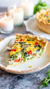 This quiche made with cottage cheese is a delightful twist on the classic quiche recipe, using cottage cheese in the vegetable filling.